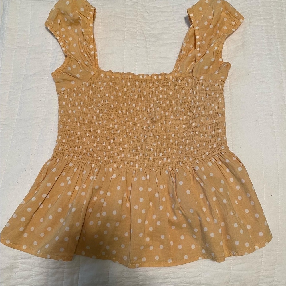Abercrombie and Fitch polka dot top